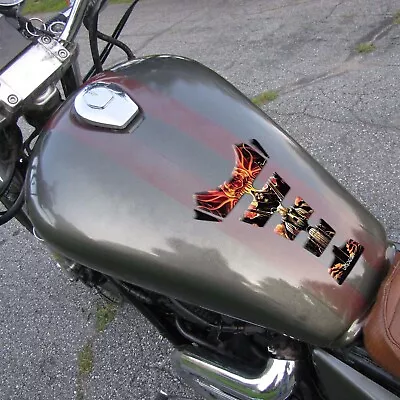 Tank Pad Fuel Tank Sticker Motorcycle Fit For Harley Touring Electra Glide • $13.11