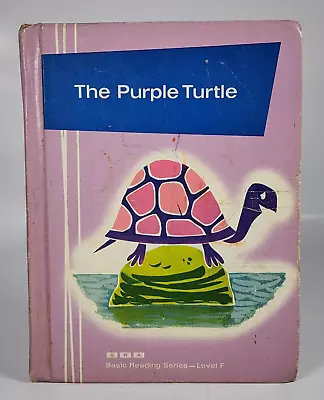 Vintage 1960s Primer Reader The Purple Turtle Basic SRA Reading Series Level F • $5.99