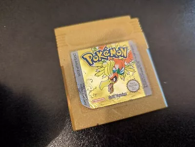 Nintendo Gameboy Colour Game Pokemon Gold Original • £14.50