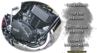 Yamaha RD250 Engine Rebuild Service *****READ DESCRIPTION***** • $186.64