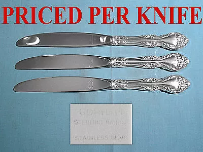 Gorham Sterling 8 7/8  Modern Hollow Knife(s) ~ Melrose ~ No Mono • $19.95