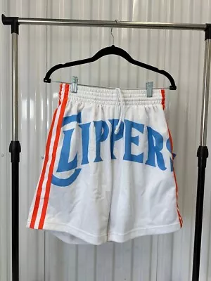 Mitchell & Ness Hardwood Classics Los Angelas Clippers Shorts Men's Size S White • $7