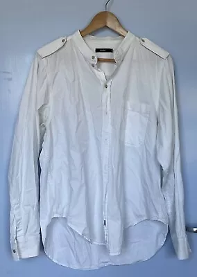 Bassike White Dress Shirt Size 2 (11b) • $60