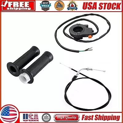 Throttle Control Handlebar Grip Kill Switch 49cc 66 50 80cc Motorized Bike Push • $21.99