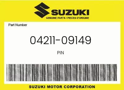 New Genuine Oem Suzuki Pin - 04211-09149 • $2.08