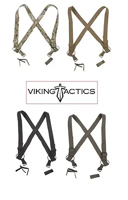 Viking Tactics VTAC Brokos Battle Belt Duty Suspenders - See Menu For Colors • $49.95