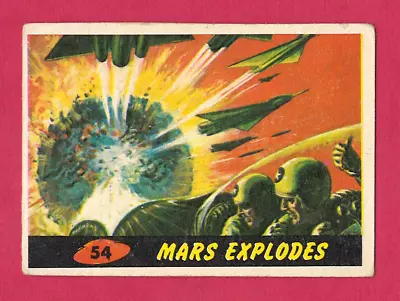 £48.06 • Buy 1962 Mars Attacks - #5 - Mars Explodes  - Fair/good Card - Strong Colors - Htf!