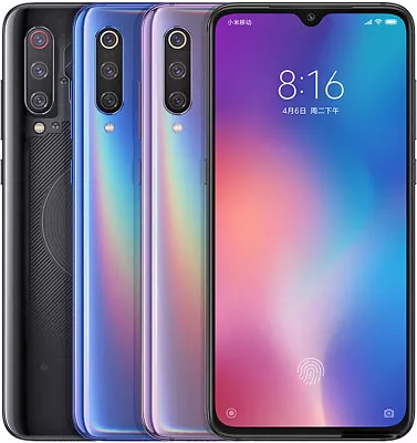 Xiaomi Mi 9 6.39  6GB/128GB 8GB/128GB 48MP 4G LTE Android Phone • $156.36