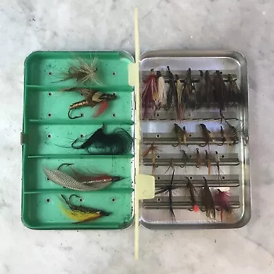 Vintage Lot Of Fishing Flies And Lures Estate Find #G • $35