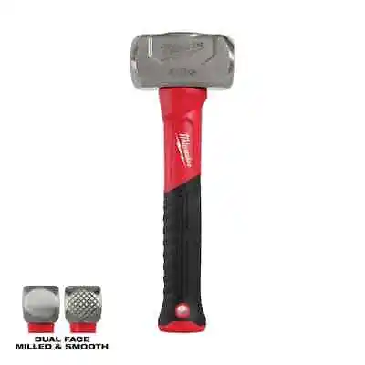 NEW 3lb Milwaukee Fiberglass Drilling Hammer Fiberglass Handle Forged Steel Head • $26.36