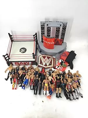 WWE Braun Strowman Jeff Hardy And More Wrestling Action Figure Mixed Lot • $9.99