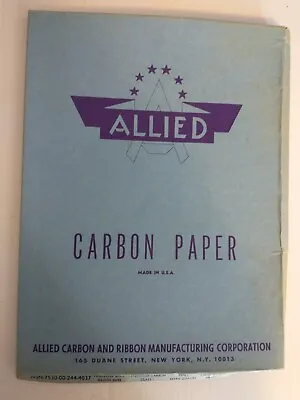 Vintage Allied Carbon Paper • $20