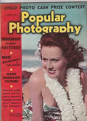 Modern Photography April 1939 Issue • $15.39
