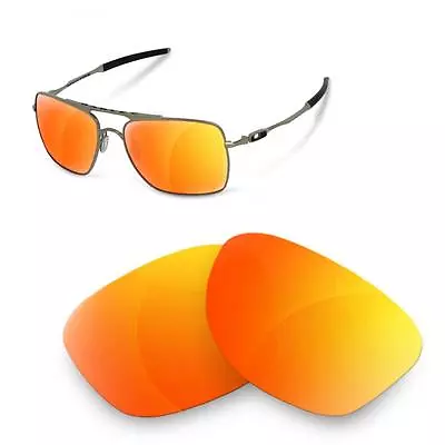 £16 • Buy SURE Polarized Replacement Lenses For Oakley Deviation (Fire Iridium)