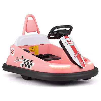 360° Swivel Electric Kids Ride-on Bumper Car Toddlers 6V Ride-on Bumping Toy • £74.95