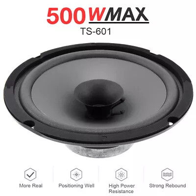 6  Inch 500W HiFi Coaxial Stereo Speakers Car Door Audio Suoofer Replacement • $18.69