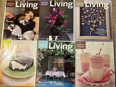 Lot 10 Issues  1999 Year Martha Stewart Living Magazines #66-75 Feb-Dec • $45