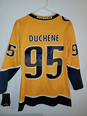 Fanatics Brand NASHVILLE PREDATORS MATT DUCHENE Women's JERSEY Sz S  New W Tags • $24.99