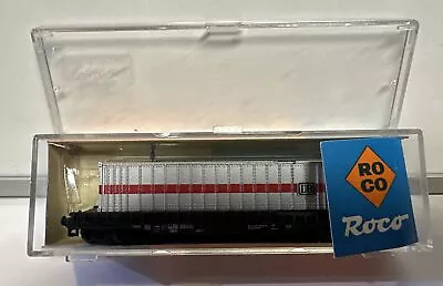 Roco N Scale Flat Car With Container #25150 • $7.99