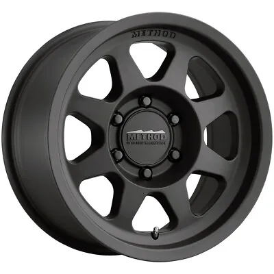$339 • Buy Method MR701 Bead Grip 17x9 6x5.5  -12mm Matte Black Wheel Rim 17  Inch