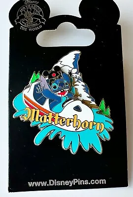 Disney Pin  DLR - Matterhorn Bobsleds - Stitch • $44