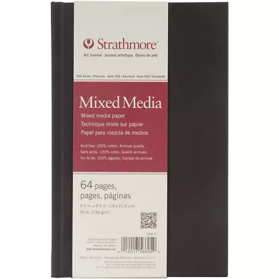 Strathmore 62566500  Mixed Media Art Journal 5.5 X8.5 -32 Sheets • $25.21