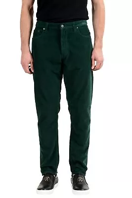 £253.47 • Buy Prada Men's Green Corduroy Straight Leg Jeans Size 34 35 36