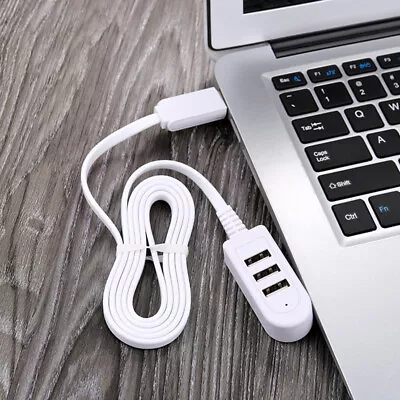 High Speed 3 Port USB 2.0 Multi HUB Splitter Expansion Desktop PC Laptop Adapter • $3.44