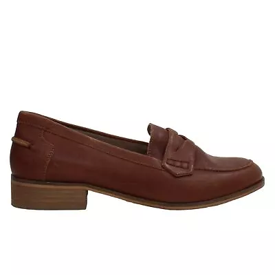 FatFace Women's Flat Shoes UK 4.5 Brown 100% Other Mary Jane • £32