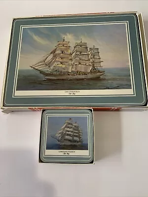 Pimpernel Place Mats And Coasters Sets   Tall Ships • $25