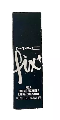 MAC FIX PLUS 0.17oz/5ml NEW WITH BOX SETTING SPRAY HYDRATES REFRESHES • $9.99