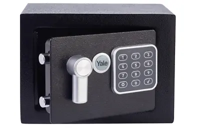 Yale Locks MINISAFE Digital Safe - Black/ Blue (Old Version) • $229.99