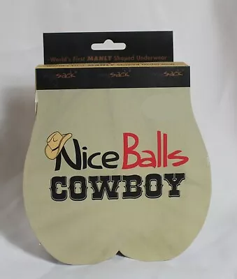 Men's Novelty Underwear Nice Balls Cowboy Size Small Large XL Super Comfy! • $10