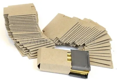 50ea  M1 Garand 8rd Enbloc Clip Cardboard Bandoleer Inserts For 30-06/308 Clips • $10.95