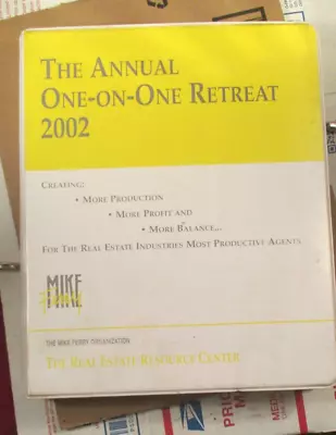 Mike Ferry Real Estate 2002 One On One Retreate 12 Cassettes • $62.99