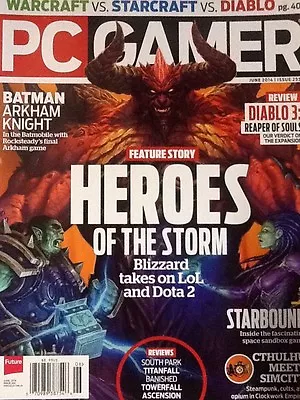 PC Gamer Magazine June 2014 • $10