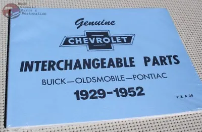 Chevy GM Parts Interchange Part Number Reference Guide Book Catalog • $30.39