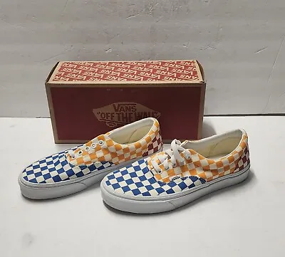 Vans Era Checkerboard Unisex Skateboarding Shoes VN0A38FRVLV MISMATCHED SIZE • $19.99