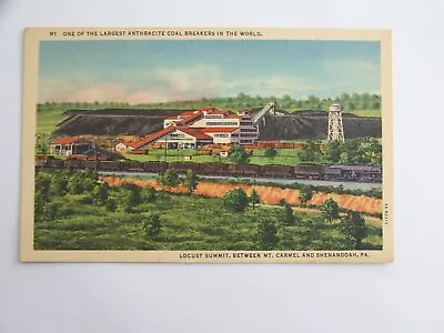 Locust Summit Pennsylvania PA Anthracite Coal Breaker Mt Carmel Shenandoah • $2.95