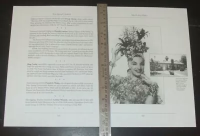 Carmen Miranda FULL PAGED Magazine CELEBRITY CLIPPINGS Photos • $18.29