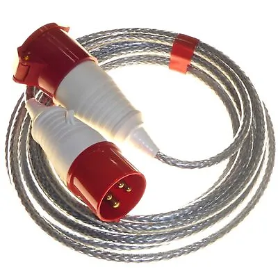 16a 3 Phase Extension Lead 4 Pin Sy Cable 415v 5m 10m 15m  Lengths Free Delivery • £26.50