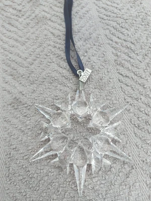 £60 • Buy Swarovski Crystal Christmas Hanging Star 2007 884869