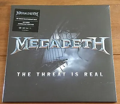 Megadeth - The Threat Is Real 12  Vinyl Sealed • £13.95