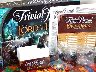£13.90 • Buy Open Box Trivial Pursuit Dvd Lord Of The Rings Trilogy Edition Parker Brothers