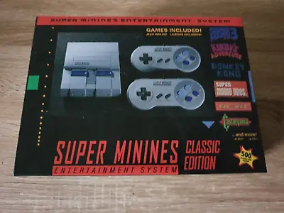 ⭐ Nintendo Super Mini Classic Edition -500+ Pre-installed Games ✅ 🆓📫 • $450