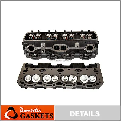 Pair Complete Cylinder Head Fit 96-02 GMC Cadillac Chevrolet 5.7L OHV VORTEC • $725.28