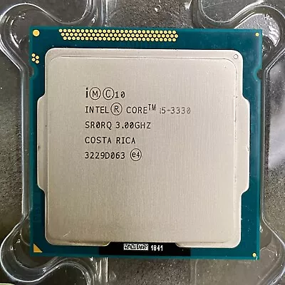 Intel I5 SR0RQ I5-3330 3.00GHz 6M Cache 5.00GT/s Socket 1155 Quad Core Processor • £8.99