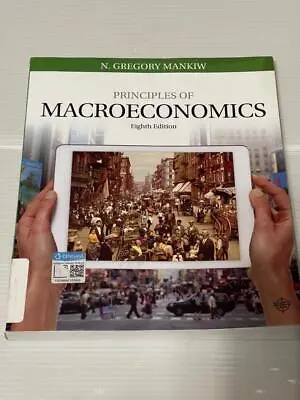Principles Of Macroeconomics By N. Gregory Mankiw... Eighth Edition GOOD • $19.99