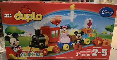 NEW! Disney LEGO Duplo  MICKEY'S BIRTHDAY PARADE  Set #10597 24pcs 2015 Retired • $10.33