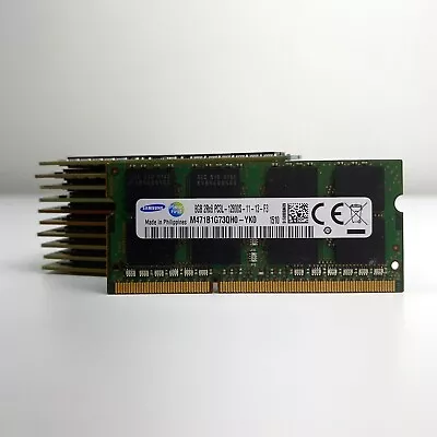 8GB | 16GB DDR3 Laptop RAM Memory 1600MHz  (Various Brands) (8GB Sticks) • $25